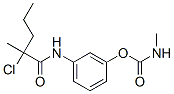 2-Chloro-N-[3-(N-methylcarbamoyloxy)phenyl]-2-methylvaleramide