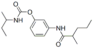 N-(sec-Butyl)carbamic acid 3-[(2-methylvaleryl)amino]phenyl ester