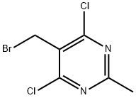 Pyrimidine, 5-(bromomethyl)-4,6-dichloro-2-methyl-