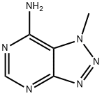 1H-1,2,3-Triazolo[4,5-d]pyrimidin-7-amine, 1-methyl- (9CI)