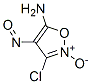 Isoxazole, 5-amino-3-chloro-4-nitroso-, 2-oxide (7CI,8CI)