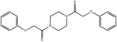 2-phenoxy-1-[4-(2-phenoxyacetyl)-1-piperazinyl]-1-ethanone