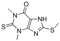 1,2,3,7-Tetrahydro-1,3-dimethyl-8-(methylthio)-2-thioxo-6H-purin-6-one