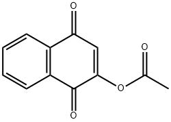 Acetic acid 1,4-dioxo-1,4-dihydronaphthalene-2-yl ester