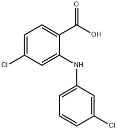 4 - 氯-2-[(3 - 氯苯基)氨基]苯甲酸