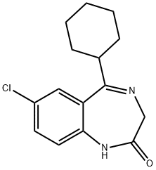 7-氯-5-环己基-1,3-二氢-2H-1,4-苯并二氮杂卓-2-酮