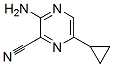 Pyrazinecarbonitrile,  3-amino-6-cyclopropyl-  (8CI)