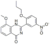 4(1H)-Quinazolinone,  8-methoxy-2-(5-nitro-2-propoxyphenyl)-  (9CI)