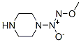 Piperazine,  1-(methoxy-NNO-azoxy)-  (9CI)