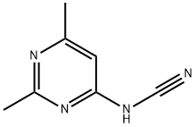 Cyanamide, (2,6-dimethyl-4-pyrimidinyl)- (9CI)