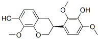 [S,(-)]-3,4-Dihydro-3-(3-hydroxy-2,4-dimethoxyphenyl)-8-methoxy-2H-1-benzopyran-7-ol