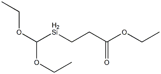 3-[Diethoxy(methyl)silyl]propionic acid ethyl ester