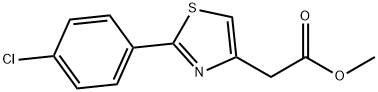 2-(4-Chlorophenyl)-4-thiazoleacetic acid methyl ester