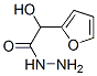 2-Furanacetic  acid,  -alpha--hydroxy-,  hydrazide