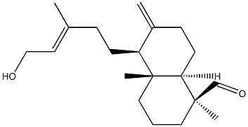 (1S,8aα)-Decahydro-5β-(5-hydroxy-3-methyl-3-pentenyl)-1,4aβ-dimethyl-6-methylene-1-naphthalenecarbaldehyde
