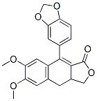 (+)-9-(1,3-Benzodioxol-5-yl)-3a,4-dihydro-6,7-dimethoxynaphtho[2,3-c]furan-1(3H)-one