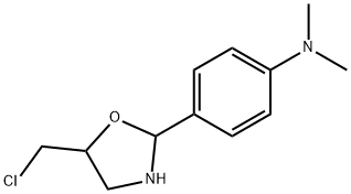 恶唑烷,(5-氯甲基)-2-[4-(二甲基氨基)苯基]-
