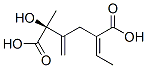 [S,(+)]-5-[(Z)-Ethylidene]-2-hydroxy-2-methyl-3-methylenehexanedioic acid