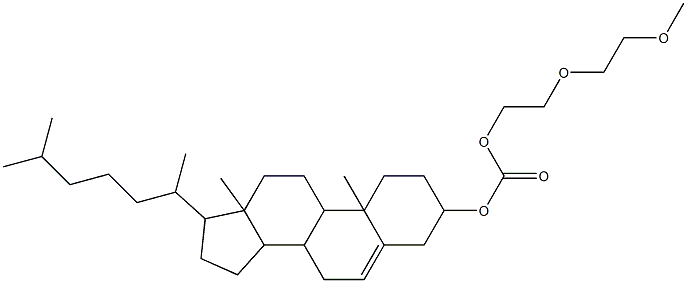 Carbonic acid cholest-5-en-3β-yl=2-(2-methoxyethoxy)ethyl ester