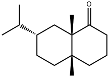 [4aR,(+)]-3,4,4a,5,6,7,8,8a-Octahydro-4a,8aβ-dimethyl-7α-isopropylnaphthalene-1(2H)-one