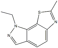 1H-Pyrazolo[4,3-g]benzothiazole,1-ethyl-7-methyl-(8CI)