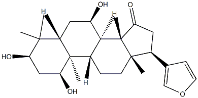 (13α,17α)-21,23-Epoxy-1α,3α,7α-trihydroxy-4,4,8-trimethyl-24-nor-5α-chola-20,22-dien-15-one