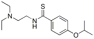 N-[2-(Diethylamino)ethyl]-p-isopropoxythiobenzamide