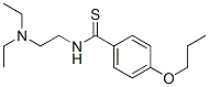 N-[2-(Diethylamino)ethyl]-p-propoxythiobenzamide