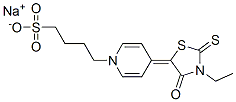 4-(3-乙基-4-氧代-2-硫代-5-噻唑烷基)-1(4H)-吡啶丁磺酸钠