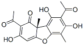 [R,(+)]-2,8-Diacetyl-3,7,9-trihydroxy-6,9b-dimethyldibenzofuran-1(9bH)-one