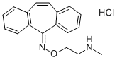 5H-dibenzo[a,d]cyclohepten-5-one O-[2-(methylamino)ethyl]oxime monohydrochloride