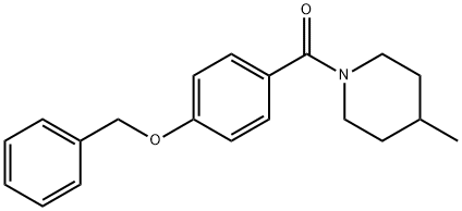 1-[4-(benzyloxy)benzoyl]-4-methylpiperidine