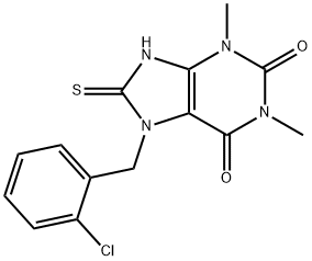 7-(2-Chloro-benzyl)-8-mercapto-1,3-dimethyl-3,7-dihydro-purine-2,6-dione