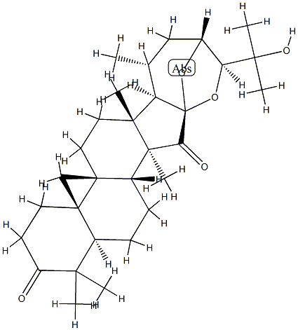 (23R,24S)-16,23:16α,24-Diepoxy-25-hydroxy-9β,19-cyclo-5α-lanostane-3,15-dione
