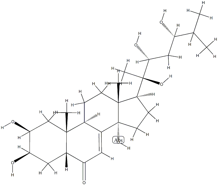 (20R,22R,24S)-2β,3β,14α,20,22,24-Hexahydroxy-5β-cholesta-7-ene-6-one