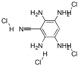 Benzonitrile, 2,3,5,6-tetraamino-, tetrahydrochloride