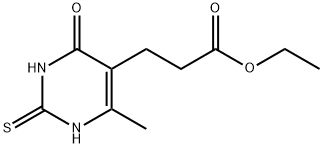 3-(4-羟基-6-甲基-2-硫烷基嘧啶-5-基)丙酸乙酯