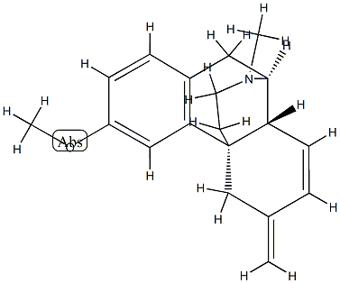 (-)-7,8-Didehydro-3-methoxy-17-methyl-6-methylenemorphinan