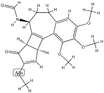 N-[(7S)-5,6,7,7bβ,8,10aβ-Hexahydro-1,2,3,9-tetramethoxy-8-oxobenzo[a]cyclopenta[3,4]cyclobuta[1,2-c]cyclohepten-7-yl]formamide