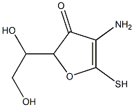 Hex-2-enonothioic  acid,  2-amino-2-deoxy-,  -gamma--lactone  (9CI)