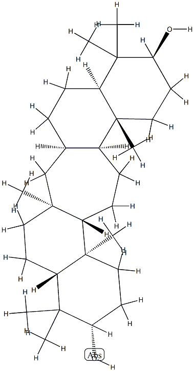 (14β)-C(14a)-Homo-27-norgammacerane-3β,21α-diol