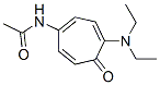 N-[4-(Diethylamino)-5-oxo-1,3,6-cycloheptanetrien-1-yl]acetamide