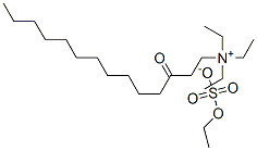 triethyl[2-lauroylethyl]ammonium ethyl sulphate