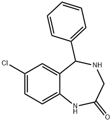 7-Chloro-1,3,4,5-tetrahydro-5-phenyl-2H-1,4-benzodiazepin-2-one