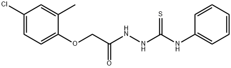 2-(2-(4-氯-2-甲基苯氧基)乙酰基)-N-苯基肼-1-硫代甲酰胺