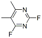 Pyrimidine, 2,4-difluoro-5,6-dimethyl- (8CI)