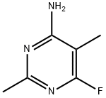 Pyrimidine, 4-amino-6-fluoro-2,5-dimethyl- (8CI)