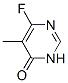 4(3H)-Pyrimidinone, 6-fluoro-5-methyl- (8CI)