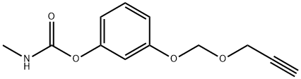 N-Methylcarbamic acid m-[(2-propynyloxy)methoxy]phenyl ester