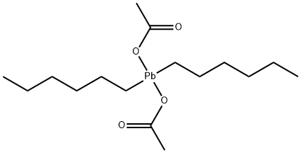 Lead, dihexyl-, diacetate